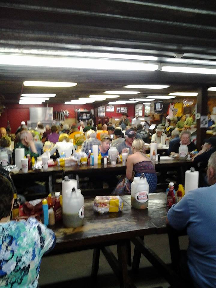 Full house at Coopers today