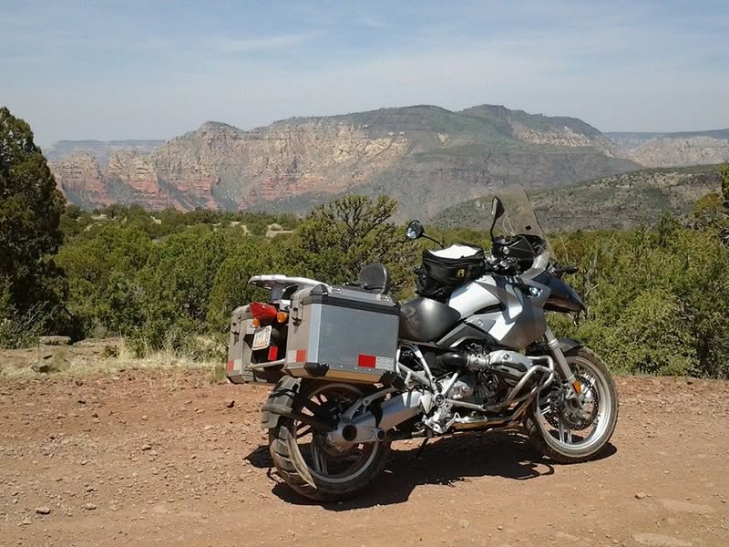 I rode up to Morgan Lake this morning to check out the Over land Exp