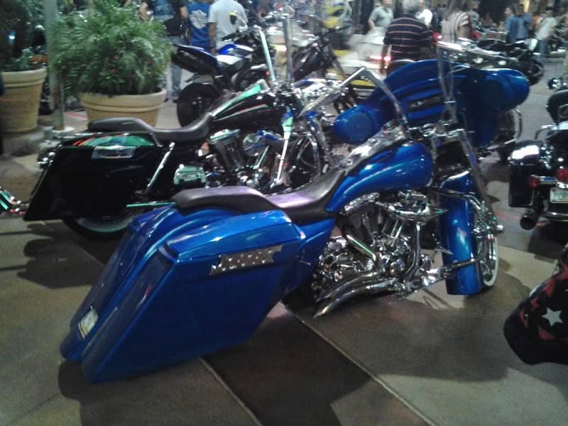 Last bike night till fall.