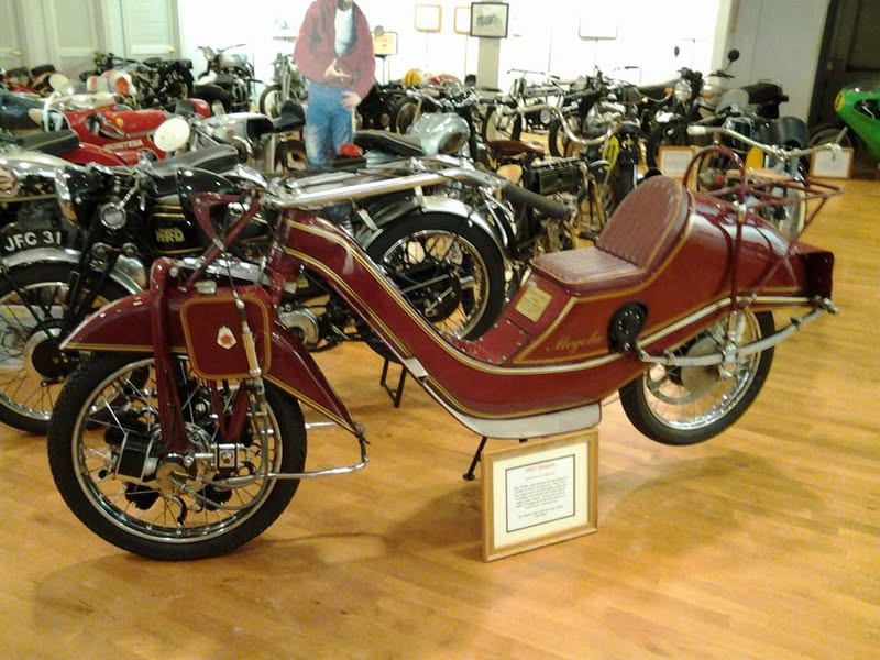 A couple of many bikes.