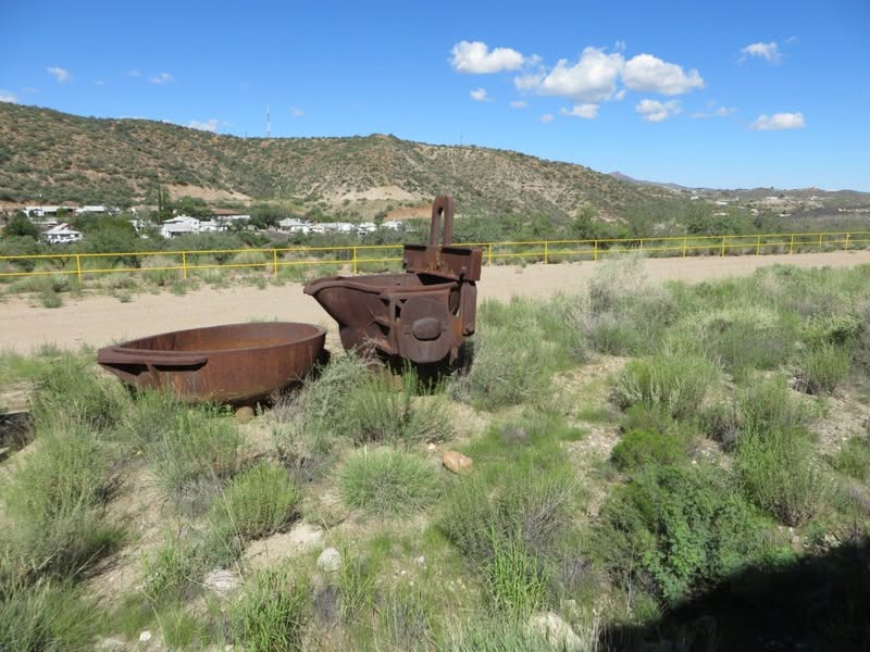 I ride through the Globe/Miami of AZ all the time but never stop for more than a bite to eat or fuel. I needed to take a little break so I decided it would be fun to just check it out without being in a hurry. Here are a few pics from the area.