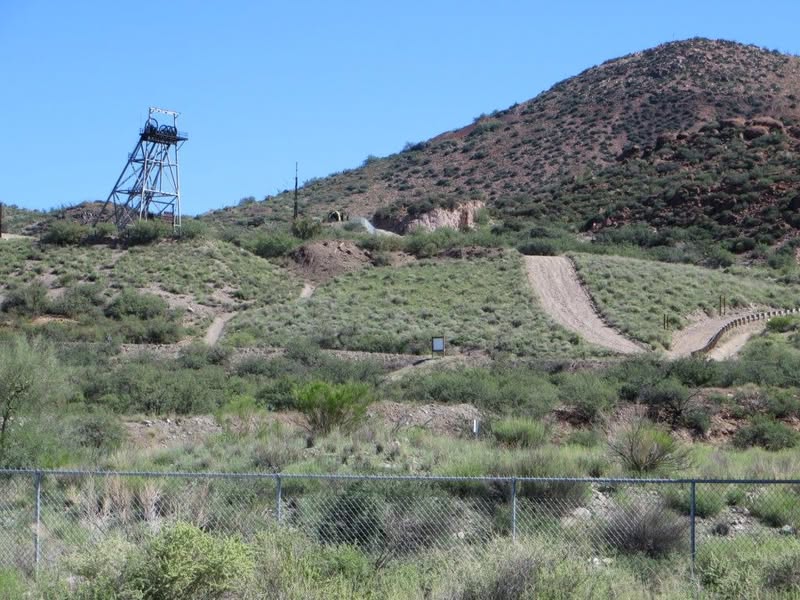 I ride through the Globe/Miami of AZ all the time but never stop for more than a bite to eat or fuel. I needed to take a little break so I decided it would be fun to just check it out without being in a hurry. Here are a few pics from the area.