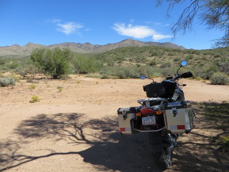 A few of the pics I took this morning riding to a few ghost towns I have read about in the backroads Arizona book.