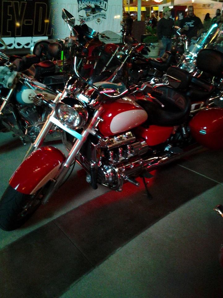 Harley has their new electric bike here tonight. A few nice hotrods 