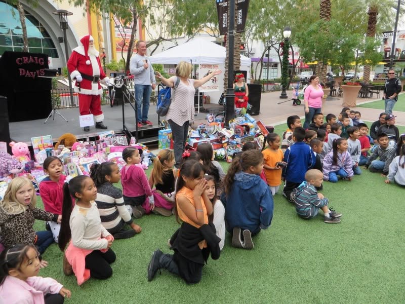 A few pics from today's toys to kids.