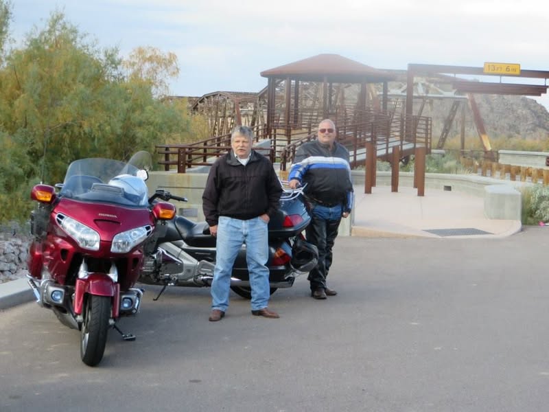 Nice RTE today with some Goldwingers. About 150 miles round trip. I 