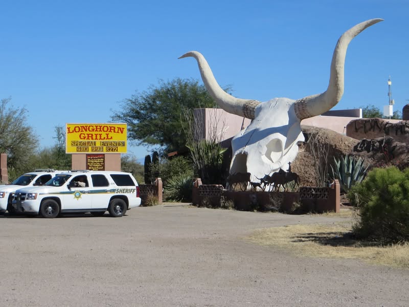 I needed to get out of Dodge for a couple of days so I headed south of Tucson to one of my favorite roads. Not only is it a very fun road to ride, but you feel like it is 1910 or so. Here are a few pictures along the way.