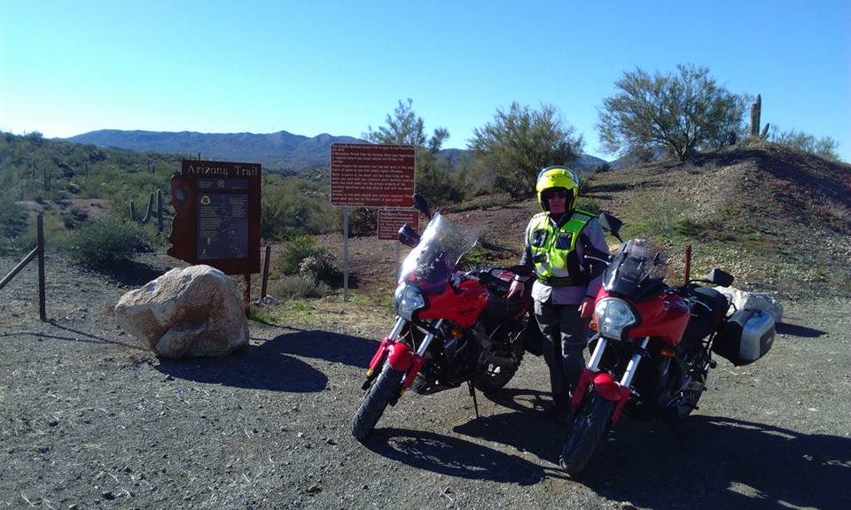Rode the Versys today. Met three new guys from the Versys forum. We had a great lunch in Florence then two of us rode about 50 miles or so on a nice dirt road. I think this may be the most versatile bike I've ever owned.
