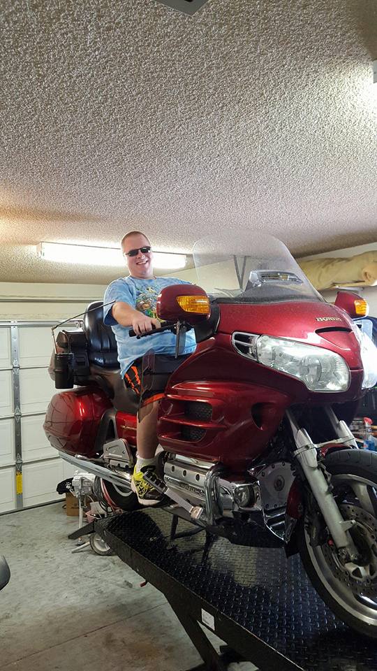 My son and his wife are down visiting so I put him to work helping m