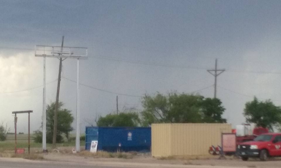 Just filled up in Claude Texas I think my It Don't Rain On Me days