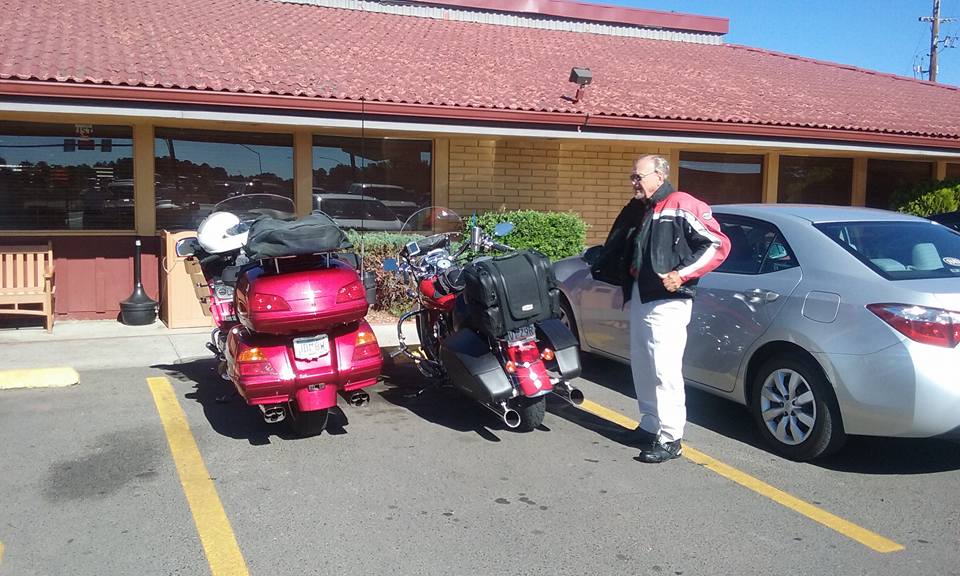 Sherm and I met up in Flagstaff so we are officially on the road.