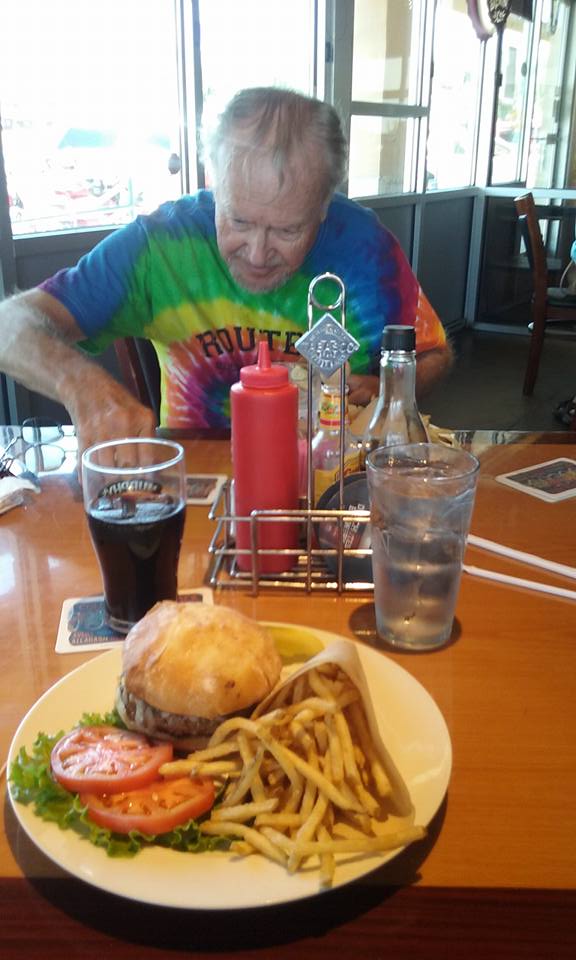 Sherm spends so much time staging his food shots he has to eat it cold. 😆