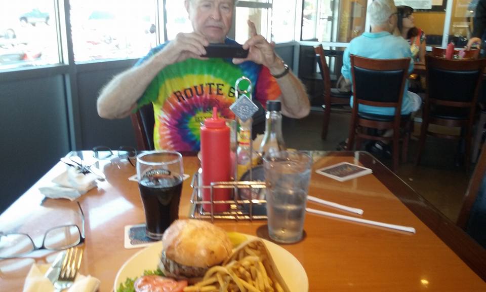 Sherm spends so much time staging his food shots he has to eat it cold. 😆
