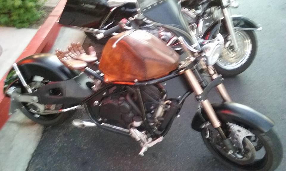 Something new at bike night.