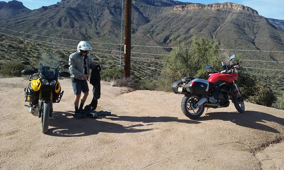 We rode the Apache Trail yesterday and I took a lot of cool pictures.  Bad news is I lost my camera. Today we're going to do the north face of mount lemon  (dirt). Hopefully I won't lose my phone!