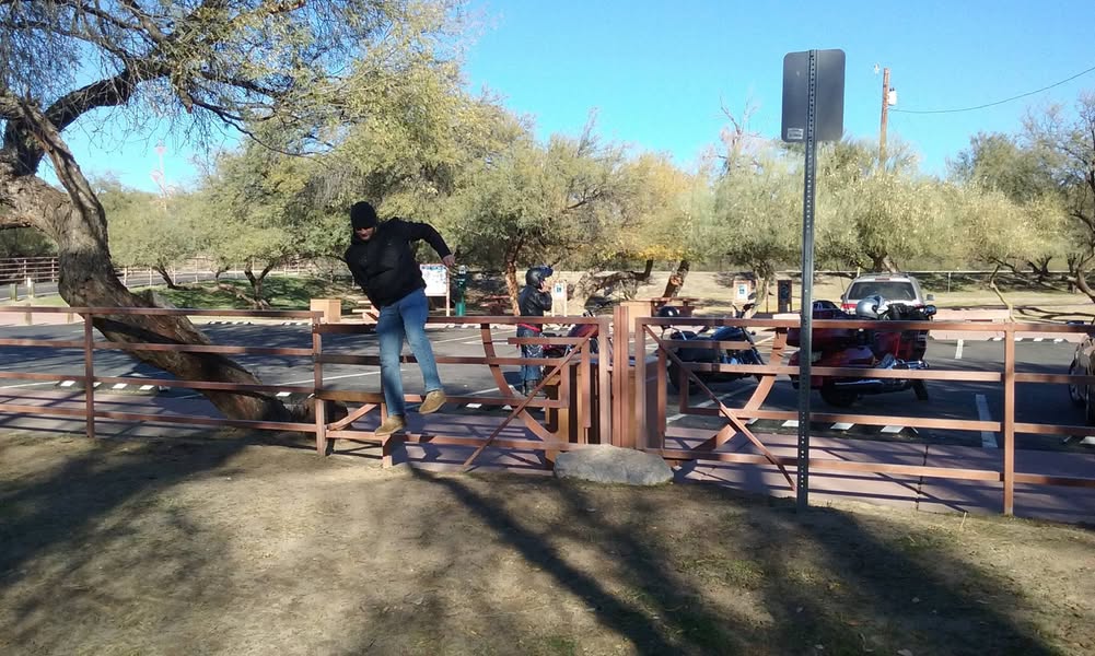 A few of you may remember my requesting prayers for a young friend of mine that was in a very serious motorcycle accident a couple of years ago. Well, today he,  a friend of his and I took a little ride to Bagdad, AZ.