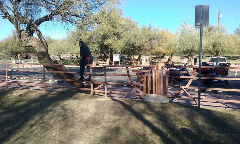 A few of you may remember my requesting prayers for a young friend of mine that was in a very serious motorcycle accident a couple of years ago. Well, today he,  a friend of his and I took a little ride to Bagdad, AZ.