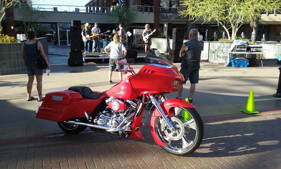 The first and probably only bike night I will make this spring.  I m