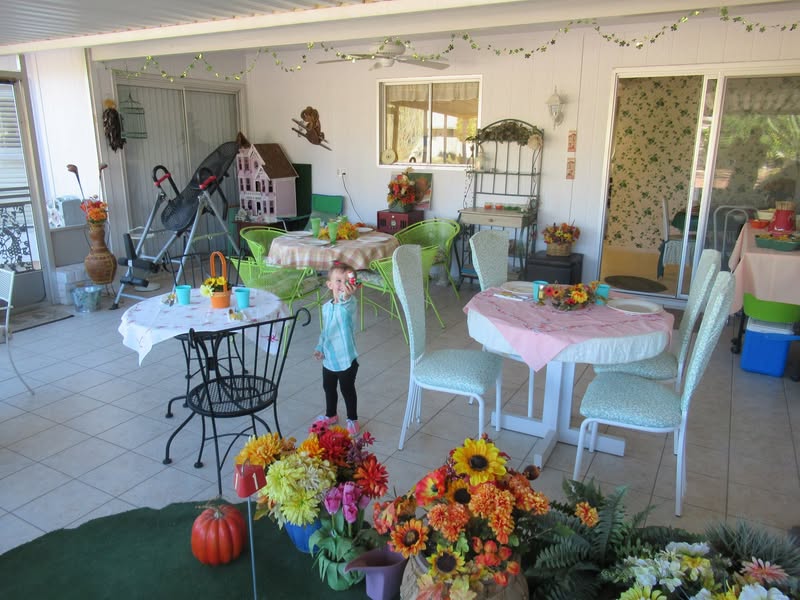 We had a great Thankgiving dinner today With my wifes sister, her husband, her grandson, his wife, and the great grandkids. Being a kid myself, I spent most of the time with the little ones. Between taking motorcycle rides, chair massages, and story telling, the time flew by. Oh yeah, we ate too much too!!!
