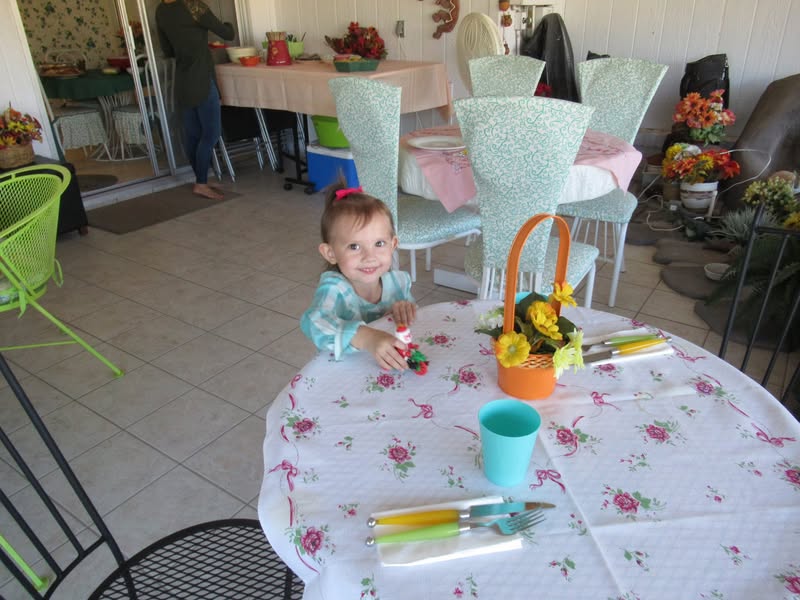 We had a great Thankgiving dinner today With my wifes sister, her husband, her grandson, his wife, and the great grandkids. Being a kid myself, I spent most of the time with the little ones. Between taking motorcycle rides, chair massages, and story telling, the time flew by. Oh yeah, we ate too much too!!!