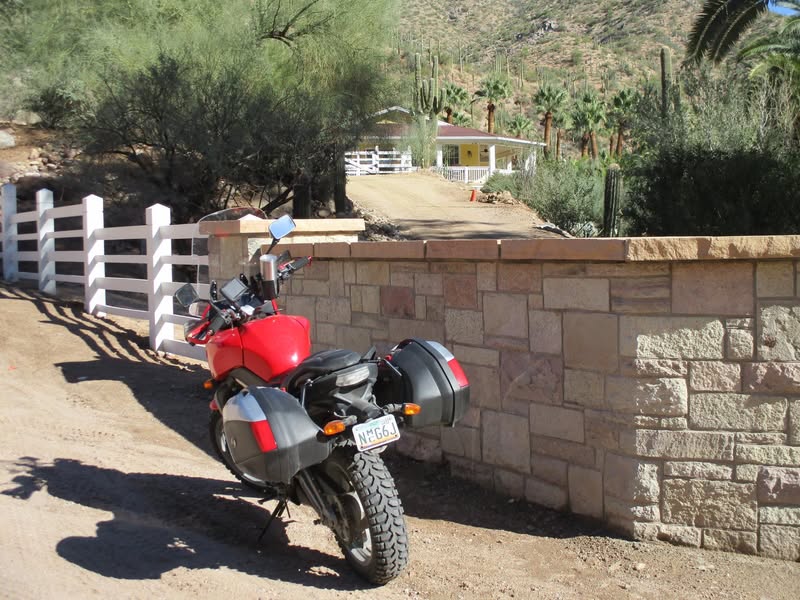 Took a little ride today just to try out some topo maps I downloaded to my GPS. I was just going to post the nice ones, but I like them all. :) :) :)  I also wanted to check out how the Castle Hot Springs Resort was coming along. I doubt I will ever stay there as I suspect it will be a 5 star destination that I won't be able to afford. I fully expect they will be putting in a helipad to shuttle people in and out from the airport.