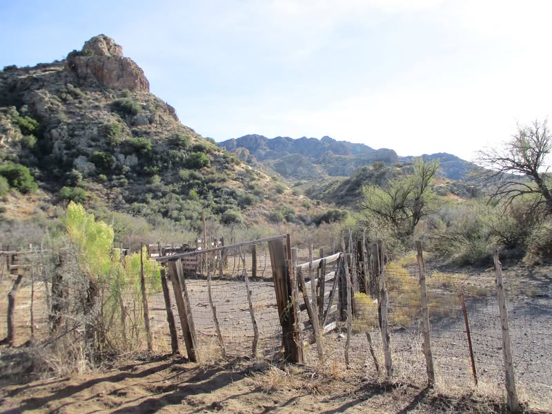 Another little ride today to experiment with the topo maps on my GPS. A new ride for me, but the scenery is much like the other areas of the Bradshaw mountains. I did come across two more roads that I want to explore further. I am totally amazed at how many active mines exist in these hills.
