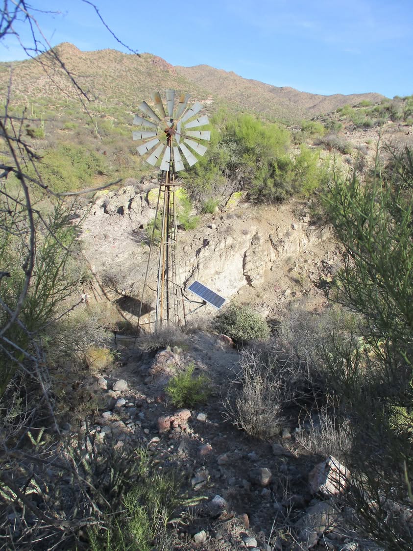 Another little ride today to experiment with the topo maps on my GPS. A new ride for me, but the scenery is much like the other areas of the Bradshaw mountains. I did come across two more roads that I want to explore further. I am totally amazed at how many active mines exist in these hills.