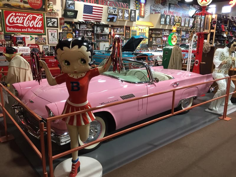 I always take a picture of Susan’s car when I stop here.