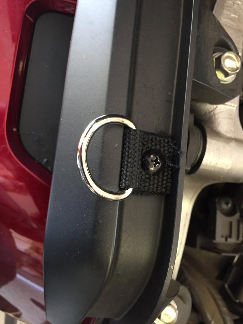 My answer to luggage security on my 2018 Goldwing