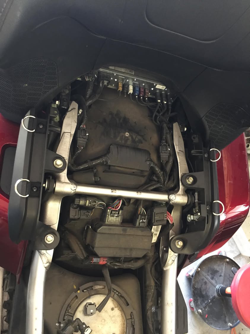 My answer to luggage security on my 2018 Goldwing