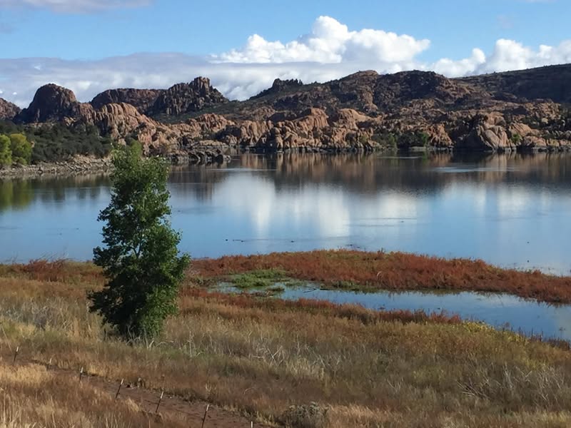 They said it is a sunny day. Take a ride. I rode to brunch with Sherm and his Brunch Bunch, but I arrived a little late so didn’t get to do a lot of visiting. Still it was an awesome day. On the way home I visited a quarry in Ash Fork, the flagstone capital of the world.