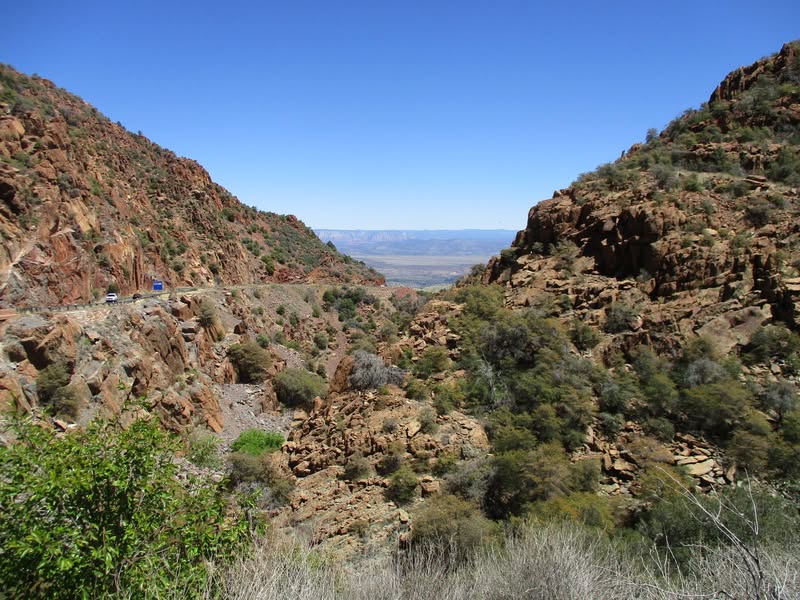 My wife's daughter Beverly is visiting for the week and wanted to see Sedona. I showed it to her, and a few other things. We chose a good day to visit the high country as it reached over 100 here today at my house.