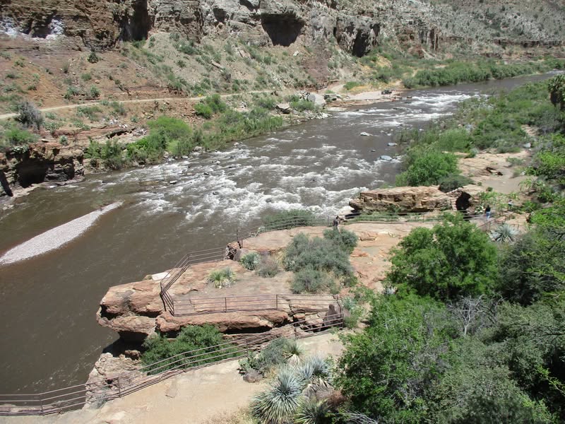 I needed to beat the heat this weekend so decided to head ujp to Springerville. 7,000' elevation. A fun, beautiful ride, but next time I'll take at least three days and explore a little more while there.