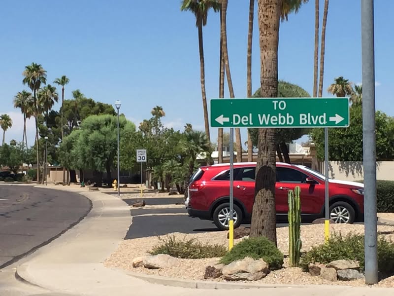 I need to get to Del Webb Blvd but I don’t want to make a wrong turn