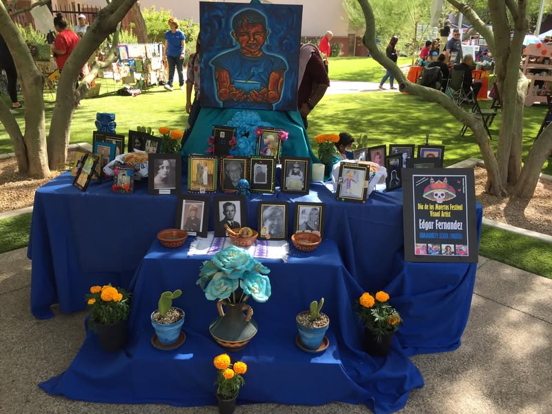90 beautiful degrees today so took a little ride to downtown Phoenix to check out an event highlighted in the news.