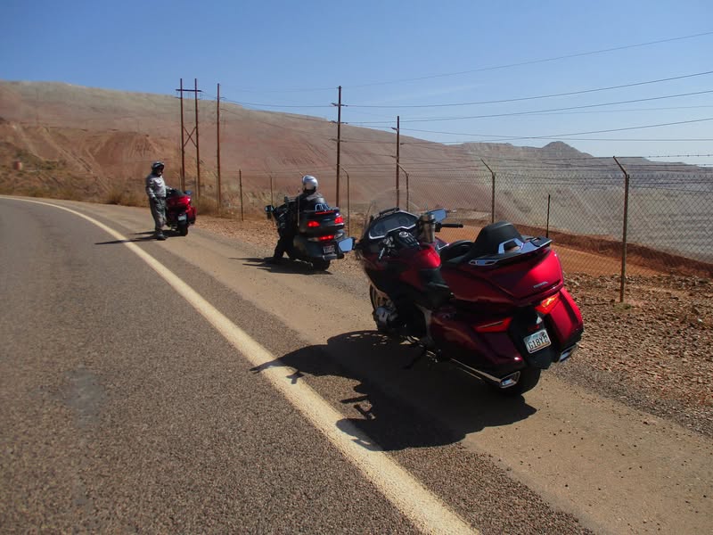 Jim, Mike, and I had a day filled with 640 miles of fun on the devils highway and those other roads leading to and from it.