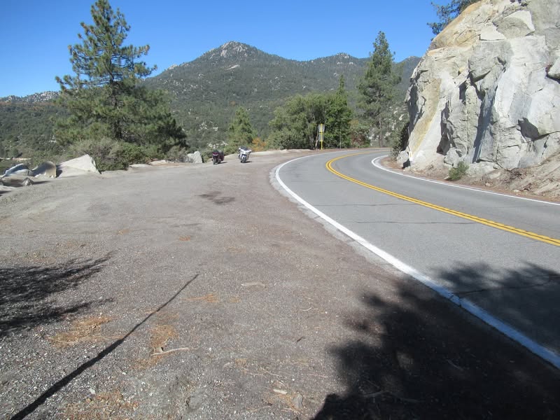 Rocky and I out for a little ride today. 400 miles of either splitting or twisting.
