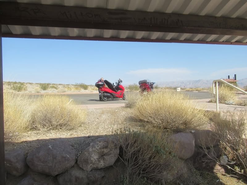 I rode up to Sherms today to assist him with some new risers on his Rebel 1100. Unfortunately the ones he had don't fit so he had to order a new set. They won't get here for three days, so we headed out on a three day ride. Retirement does have it's perks. I'll caption some of the pics.