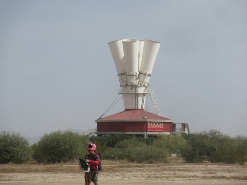 Rode out to the Eloy Airport with the group today. Good food while being entertained by guys jumping out of perfectly good aircraft.