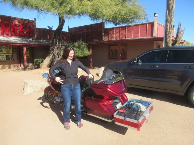 An exciting day for me! My daughter and her friend arrived from Alaska today. I picked her up with my motorcycle and we took the long way home. About 225 miles total.