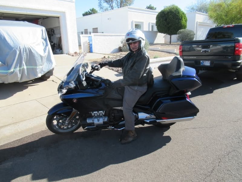 Gave a friend a ride to pick up a new bike to him.