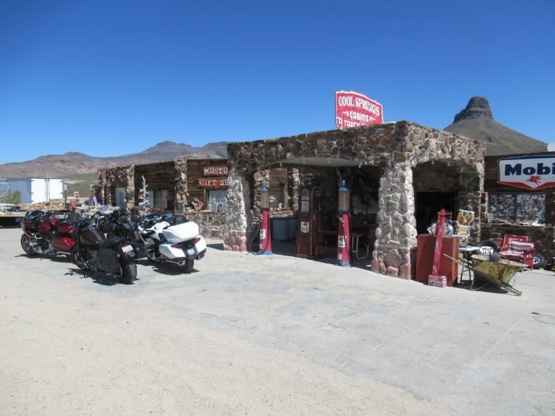 Fun day today. I was going to ride with the group, but I really wanted to see the little burro that Sherm had told me about in Oatman, AZ. A couple of my other friends also wanted to see him, so off we went.