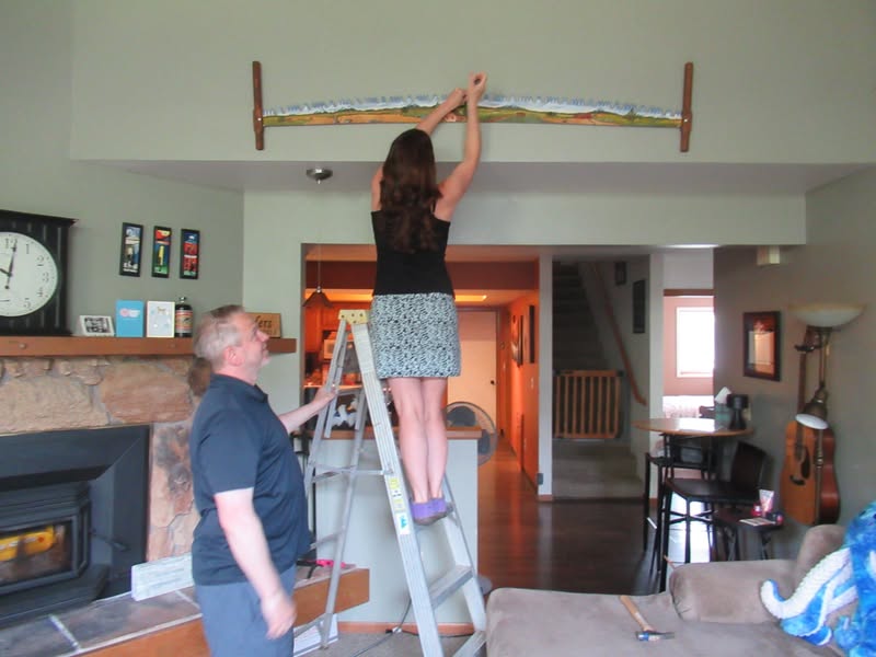 I'm helping my daughter out this week with a little project at her h