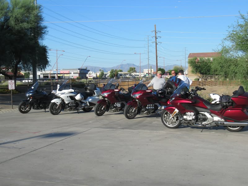 The group I ride with here in AZ took it's first ride of the season 
