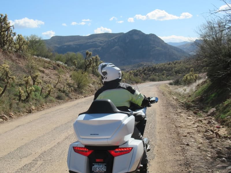 What a great ride today! Finally, after 20 years I finally made it out to Coolidge Dam. I was able to enjoy the ride with a riding buddy from the Power Riders. I'll caption some of the pictures.