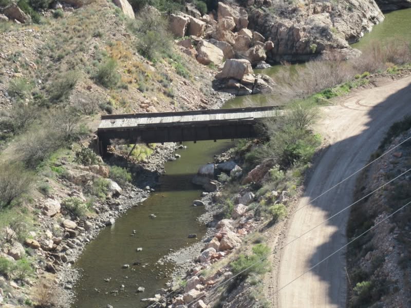 What a great ride today! Finally, after 20 years I finally made it out to Coolidge Dam. I was able to enjoy the ride with a riding buddy from the Power Riders. I'll caption some of the pictures.