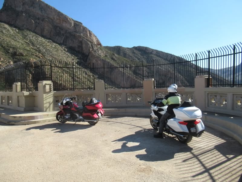 What a great ride today! Finally, after 20 years I finally made it out to Coolidge Dam. I was able to enjoy the ride with a riding buddy from the Power Riders. I'll caption some of the pictures.