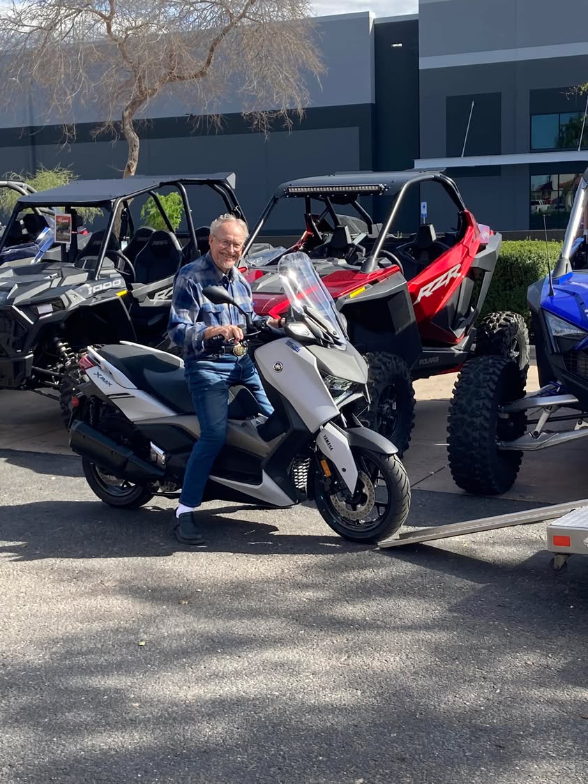 Took a ride today and stopped by ride now and saw this old guy ridin
