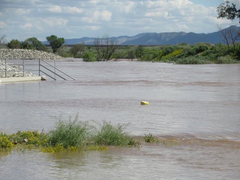 A fun little ride to check out the stream flows in our normally dry river beds.