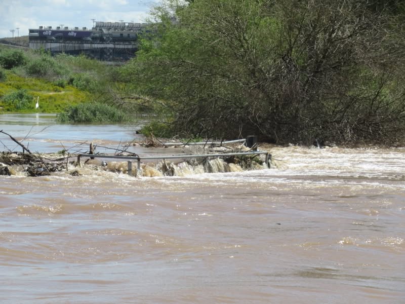 A fun little ride to check out the stream flows in our normally dry river beds.
